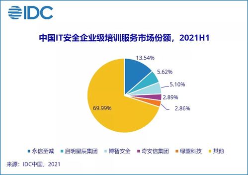 2021年上半年中國IT安全服務(wù)市場強(qiáng)勁增長，整體收入達(dá)11.1億美元